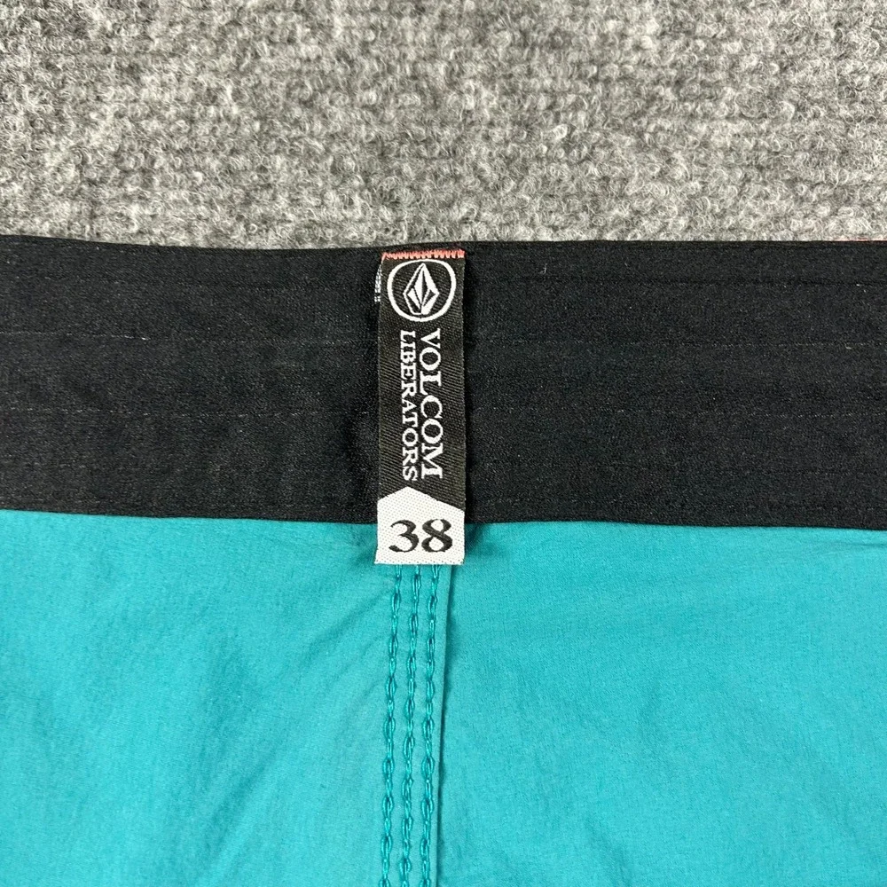 Volcom Board Shorts Mens‎ 38 Multicolor Liberators Colorblock Swim Trunks